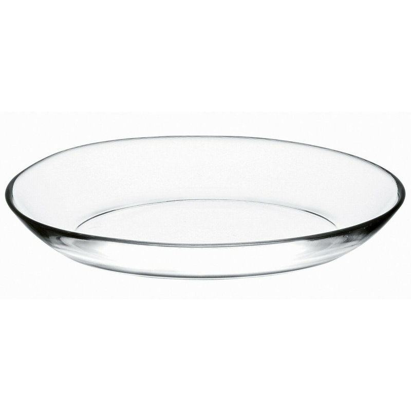 Symple Stuff Mailys Glass Platter, 5cm H x 26cm W x 34cm D