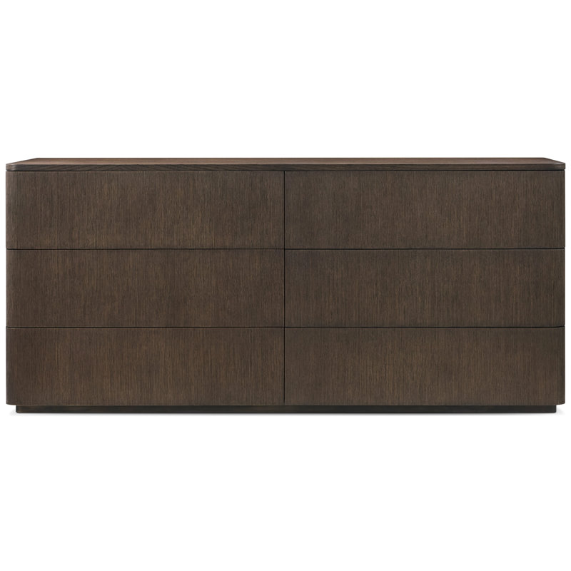 Commode 6 tiroirs Séoul, Brown