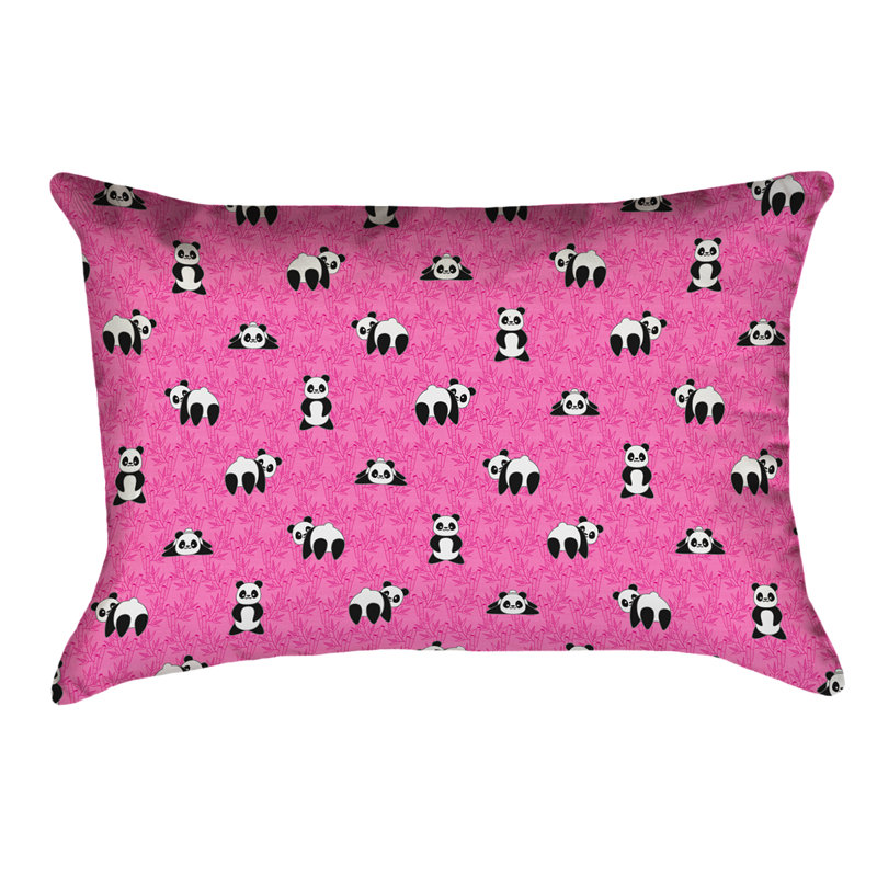 Coussin Katelyn Elizabeth, Rose, Simili suède