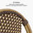Patio Bamboo Print Finish Counter & Bar Height Stools With Rattan Back (set Of 2)-50490723-50490748