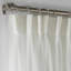 Triple Pinch Pleated Extra Long and Extra Wide Faux Linen Sheer Single Panel-92185576-92185615