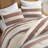 Comfortable 3-piece Bedding Set, Polyester Texture, Terracotta Design For Home