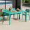 Table de salle à manger rectangulaire 59 po x 35,4 po