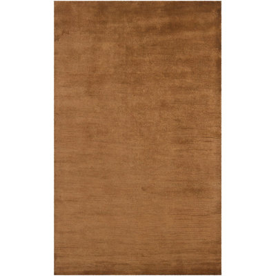 Tapis de zone brun clair Bowlin