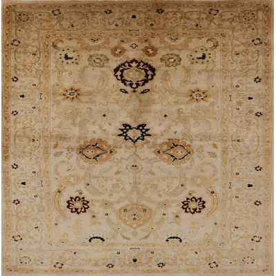 Tapis ivoire / brun Rek