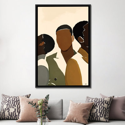 Impression d’art graphique, "Brothers" par Brie Nicole