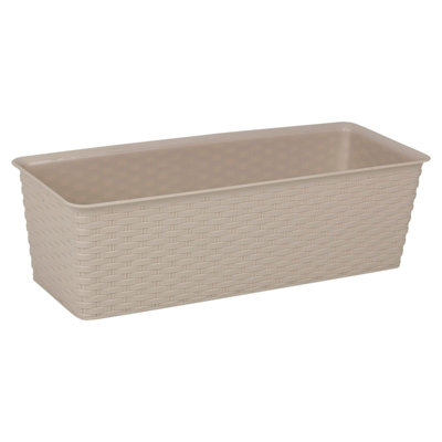 Flower Plastic Planter Box