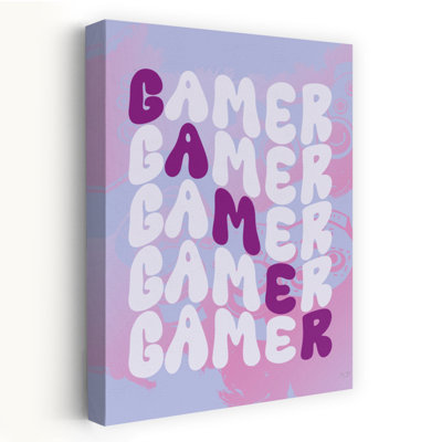 Art contemporain abstrait Gamer