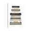 City Books Europe, Grey & Gold by Amanda Greenwood - Painting on Canvas-257670919-257670918