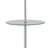 Yarissa 60'' Silver Tray Table Floor Lamp