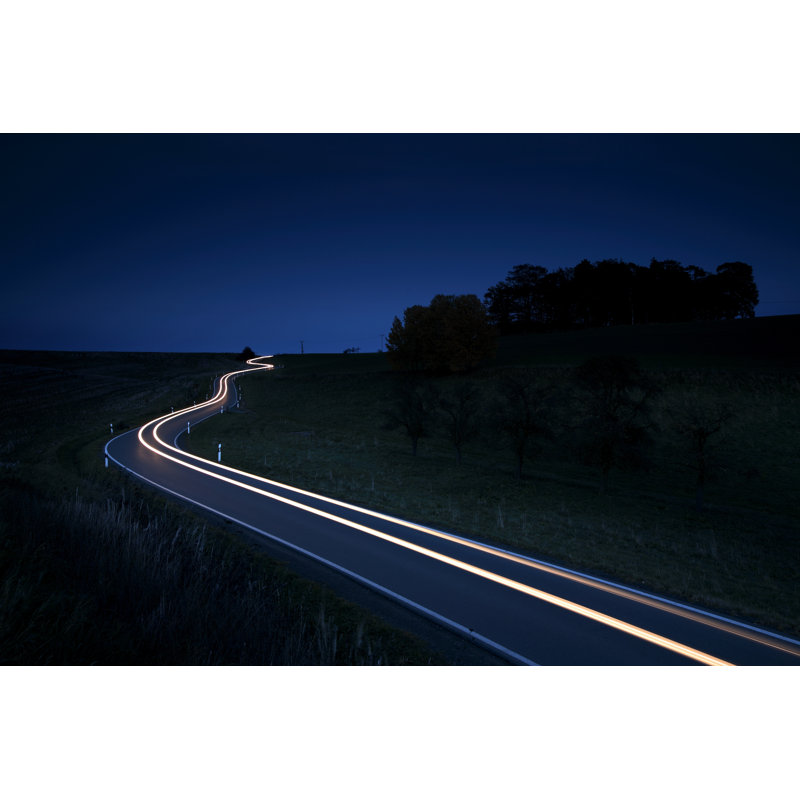 Nightride by AVTG - Wrapped Canvas Print, 81cm H x 122cm W x 3.8cm D