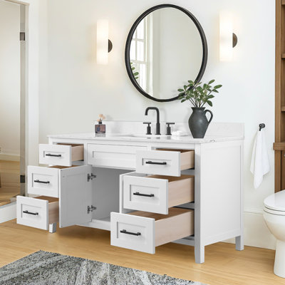 Mirren 60" Single Bathroom Vanity Base Only