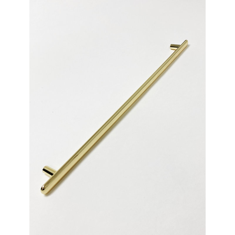 Chandler 12-5/8" Center to Center Bar Pull in Polished Brass