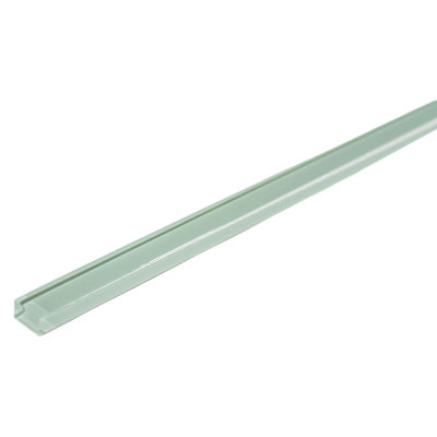 Xenon Glass Bullnose Tile Trim Frosted Surf Edge Wall Backsplash Waterproof Scratch - 12” x 12”