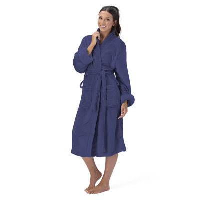 Silk Touch Bathrobe Lava