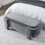 Banc rembourré en chenille