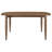 Whisten Walnut 7-Piece Solid Wood Dining Set