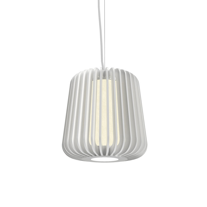 Stecche Di Legno 1 - Light Pendant, Imbuia, 13.65" H x 12.87" H x 12.87" D