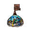 15-22" Wide Tiffany Hanging Head Dragonfly Swing Arm Wall Sconce