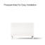 Base de meuble-lavabo Poplin® 48 po avec pieds de meuble, 2 portes et 6 tiroirs-319028200