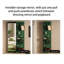 Miroir à miroir mural en bois d'hévéa luxueux-1152397403
