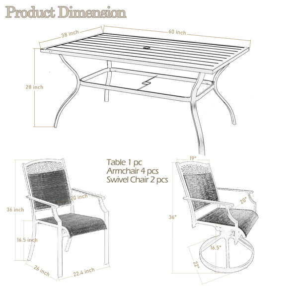 Dimensions du produit