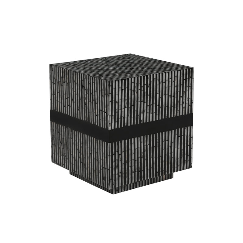 Table de bout Azareel Block, Noir