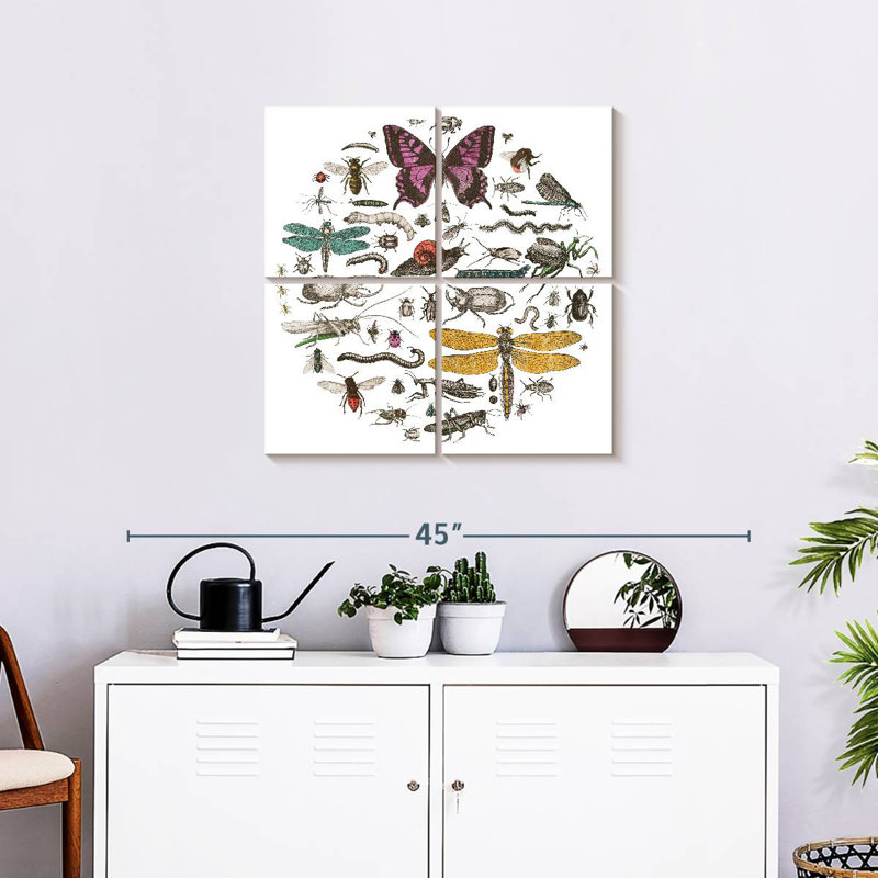 Cercle d'insectes Brampt II brillant, H 26 po x l 26 po