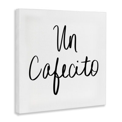 «Un Cafecito Diseño Minimalista», art mural par SD Graphics Studio