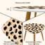 Ensemble de 2 tables basses gigognes Triangle