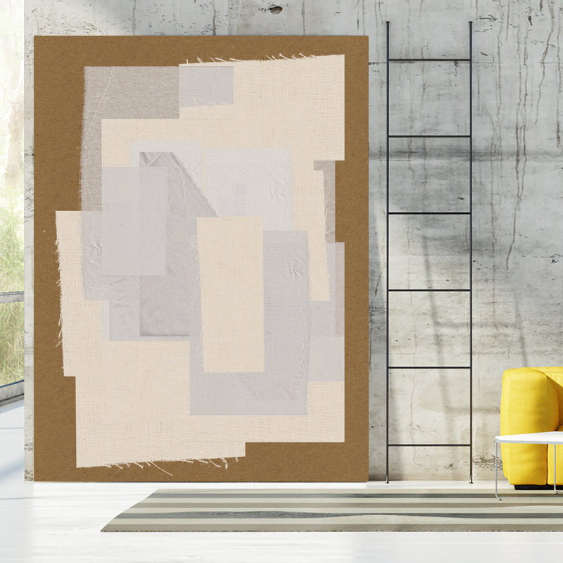 " Fabric Pattern Collage No.6 " by THE