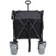 Roues tout-terrain 9 po x 4 po! Chariot pliant robuste pour chariot 300L XL - capacité de 480 lb, conquiert le sable et le terrain accidenté, avec freins, poches, porte-gobelets
