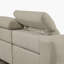 Canapé inclinable électrique de 125 po avec motif mural zéro et tissu 100% polyester-544173648-544173649