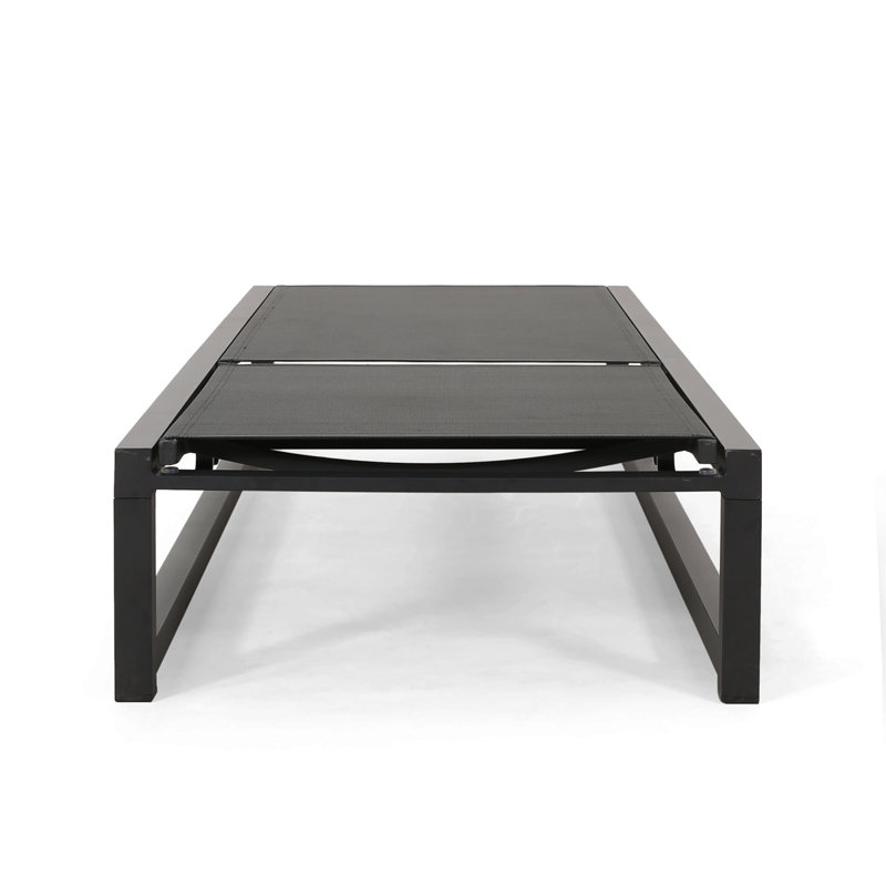 VENICE CHAISE LOUNGE, 1, Black, Black