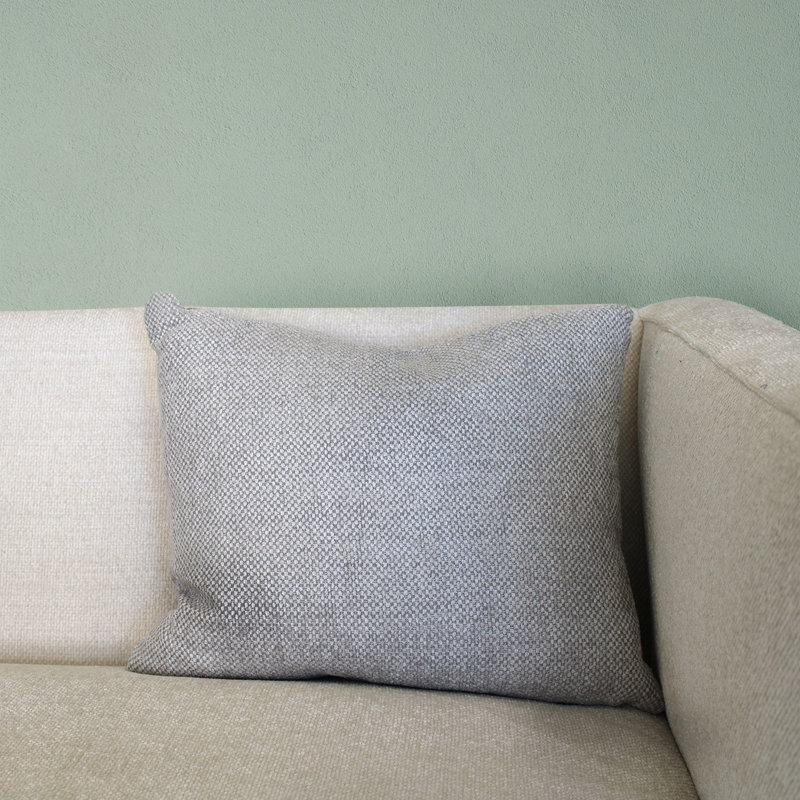 Kirston Rectangular Pillow Cover & Insert, Silver