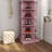Pink 360 Rotating Shoe Cabinet 6 Layers-843438135