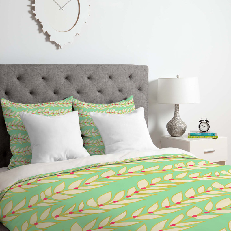 Ensemble de housse de couette Jacqueline Maldonado, Housse de couette pour grand lit et 2 taies décor