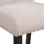 Table de salle à manger 5 pièces en faux marbre avec 4 coussins épais