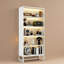 Bookcase With Adjustable Led Lights, 5 Tier Wood Bookshelf With Metal Support-2028942800