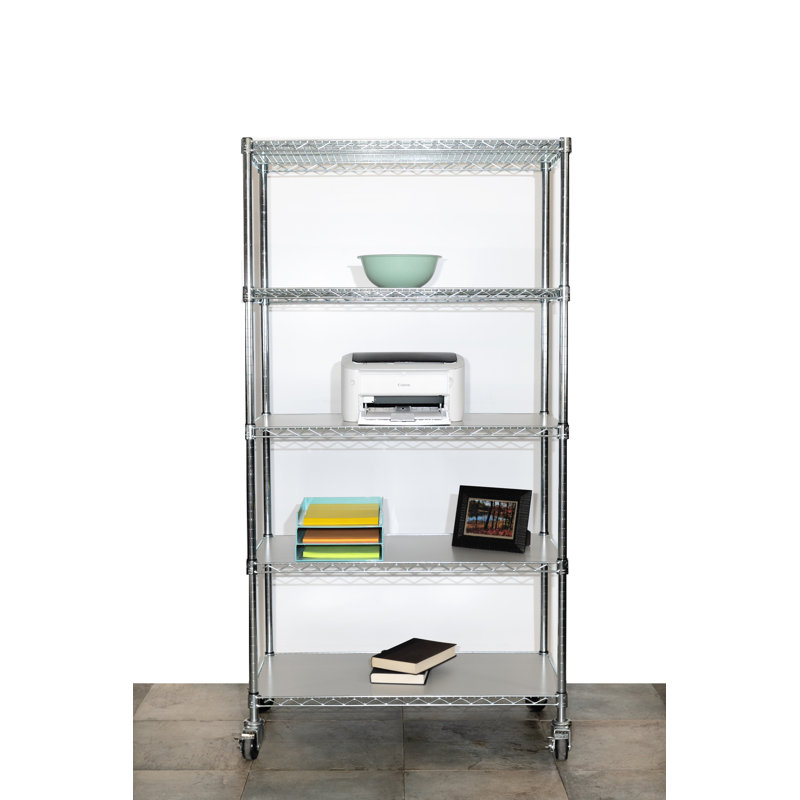 Doublure de tablette en PVC, Gris, H 0,125 po x l 29 po x P 13,25 po