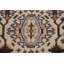 Tapis de couloir oriental ivoire 3x8