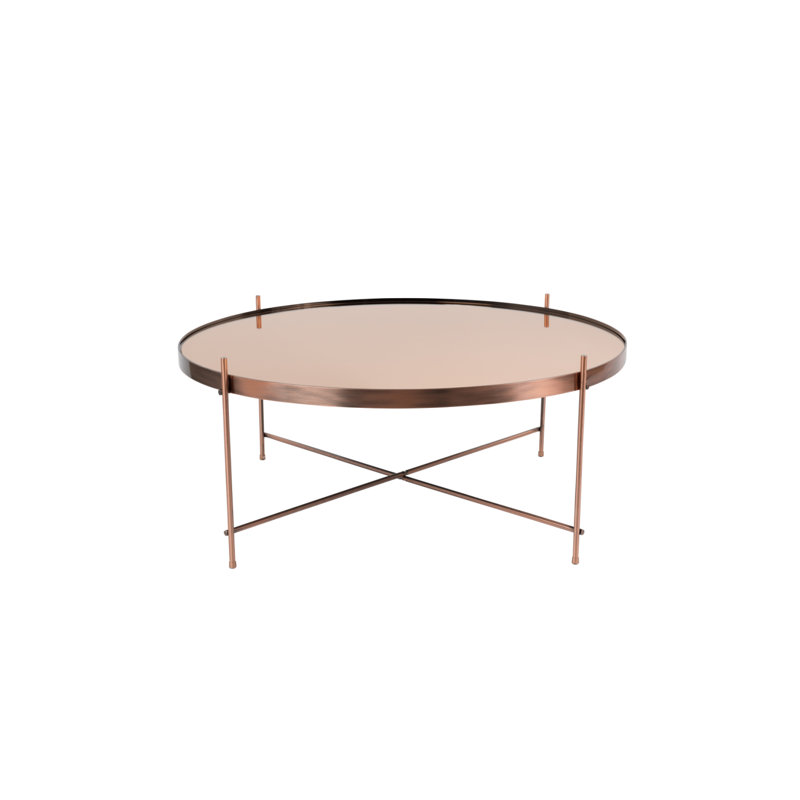 Table de bout Cupid, Cuivre