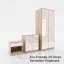 2 Door Manufactured Wood Wardrobe-2005850681