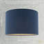Sleek Lamp Shade In Linen Fabric With Bronze Resin Inner By-2051100433