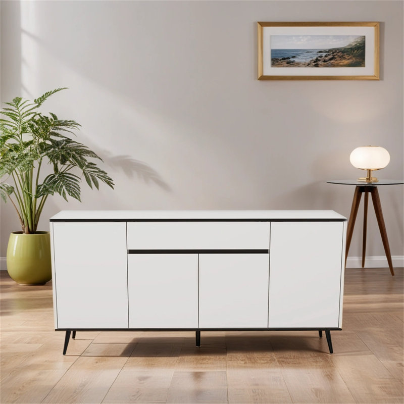 Buffet de 63 po Dominus, Blanc