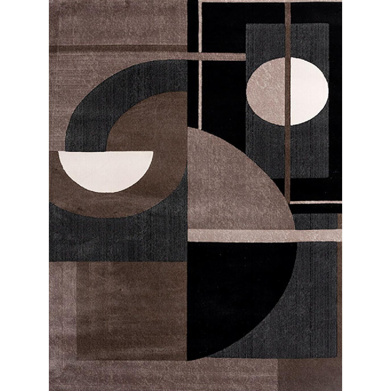 Kiraz Abstract Area Rug, Rectangle 6'8" x 9'7"