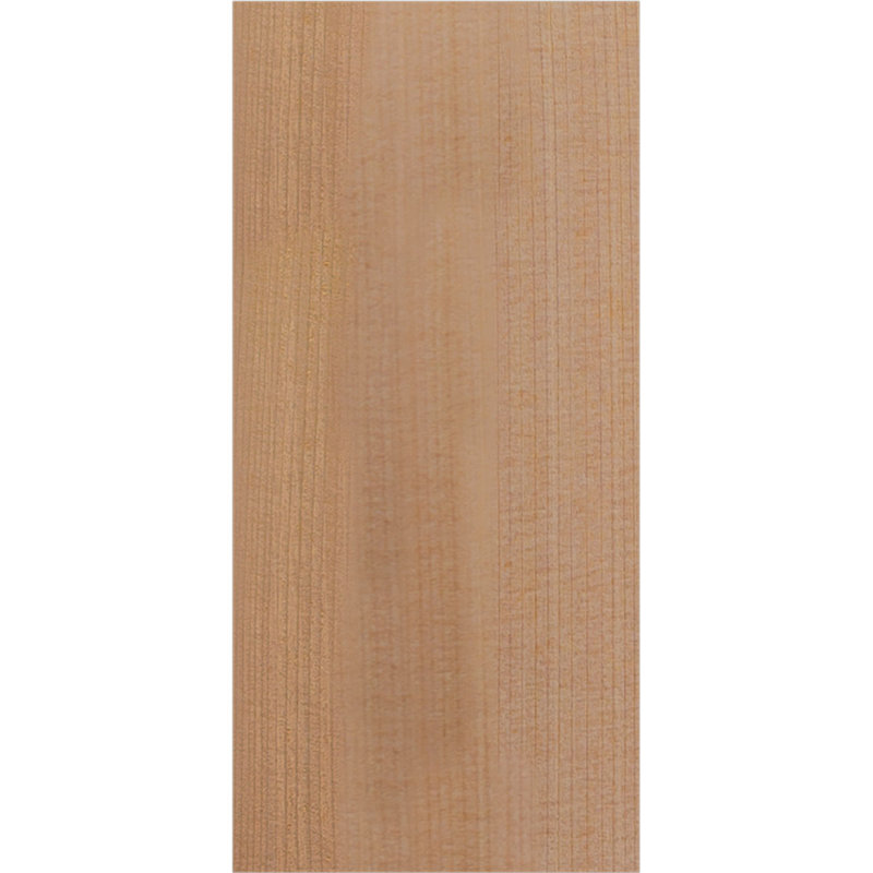 Yorktown Smooth Rafort Tail, Cèdre rouge, H 8 po x l 36 po x P 3,5 po