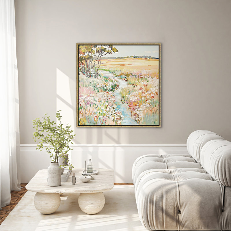 «Pastel Passage», art mural sur toile