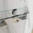 Opal Mirage MCOCOD 56-60.5" W x 76" H Single Sliding Frameless Soft Close Shower Door with 3/8" (10mm)Clear Glass-98924869