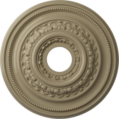 Médaillon de plafond H 17,625 po x l 17,625 po x P 1,875 po Orleans